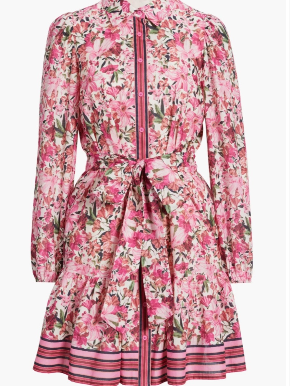 Anne Klein Cotton Mini Shirtdress NWT Size 6